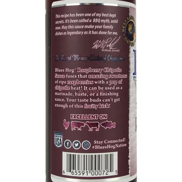 Blues Hog Raspberry Chipotle Barbecue Sauce – Bild 2