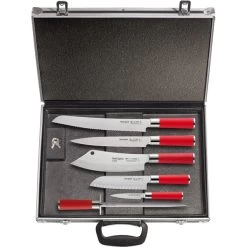 DICK Magnetkoffer "Red Spirit", 6-teilig, Messer