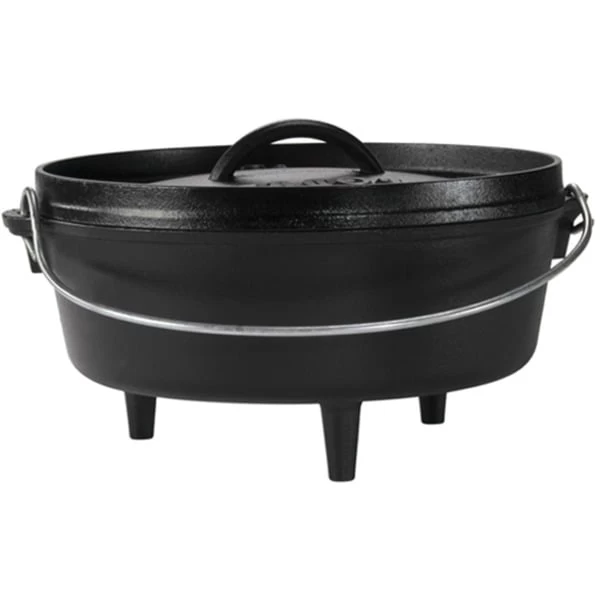 Lodge Camp Dutch Oven L10CO3, Flach, Topf