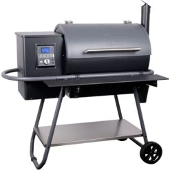 Moesta Sheriff Pelletgrill, Inkl. Frontablage PaperPlank Black Und Haken