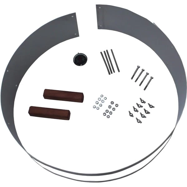 Moesta Smokin' PizzaRing Komplett-Set, Für 57cm Kugelgrill, Pizzastein – Bild 5