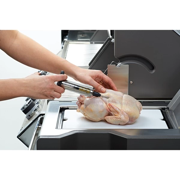 Napoleon Edelstahl Marinaden-Injektor, Spritze – Bild 4