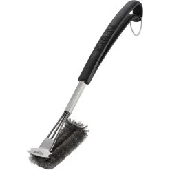 Napoleon Grillbürste Dreireihig, Mit Edelstahlborsten, Grill-Reinigungsbürste