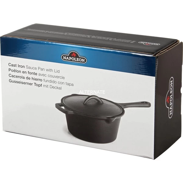 Napoleon Gusseiser Soßentopf Mit Deckel, Pfanne – Bild 8
