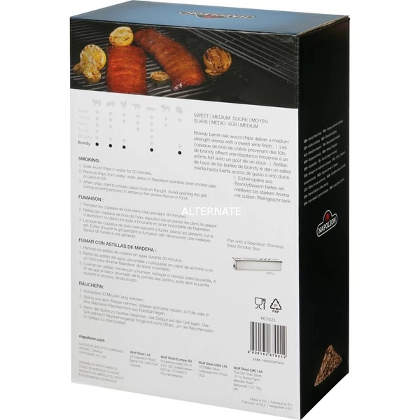 Napoleon Holz-Räucherchips Brandy-Eiche – Bild 2