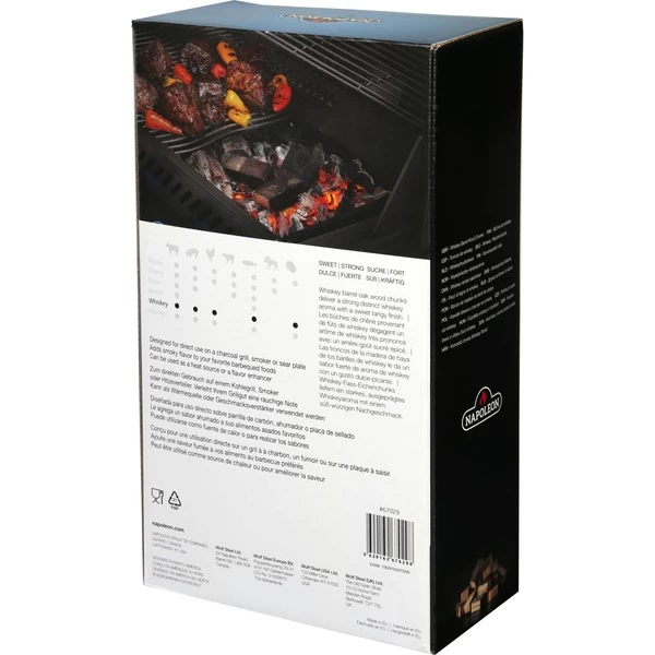 Napoleon Holz-Räucherchunks Whiskey-Eiche, Räucherchips – Bild 2