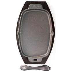 Napoleon PRO Gusseisen-Pfanne + Untersetzer