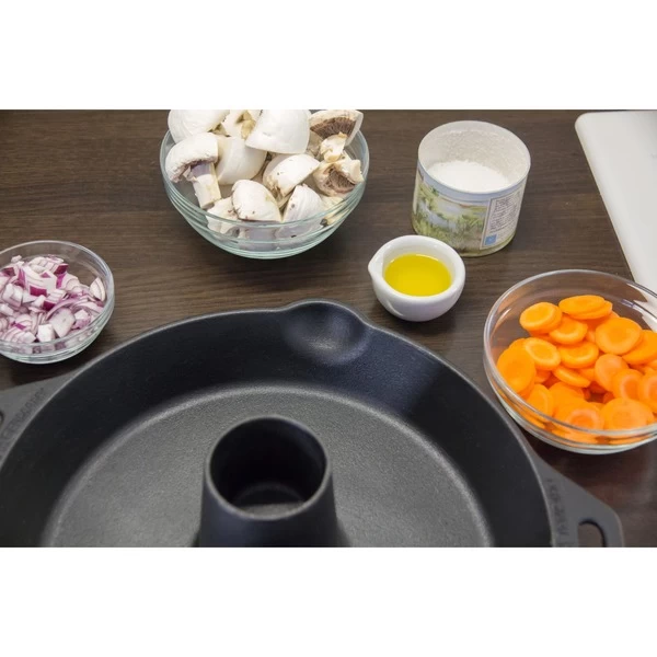 Petromax Gusseiserner Geflügelbräter Cf30, Geflügelhalter – Bild 6