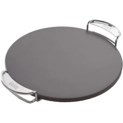 Weber CRAFTED Glasierter Grillstein 8861, Rund, Pizzastein