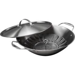 Weber CRAFTED Wok & Dampfgarer Mit Dünsteinsatz 7684