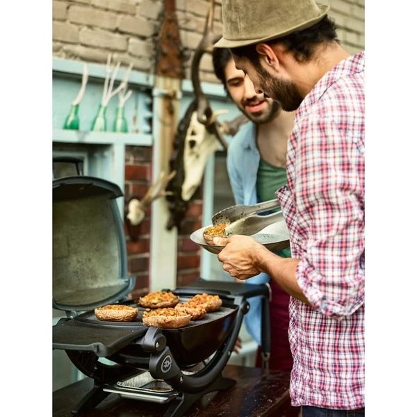 Weber Elektrogrill Q 1400 Mit Stand, Dark Grey – Bild 2