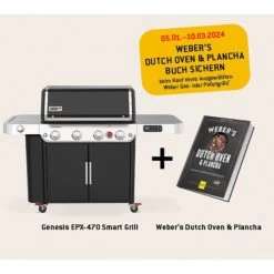 Weber Genesis EPX-470 Smarter Gasgrill, Modell 2023