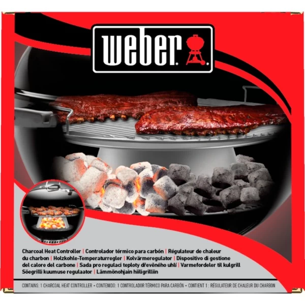Weber Holzkohle Temperaturregler, Für Kugelgrills Mit Ø 57cm, Kamin – Bild 6