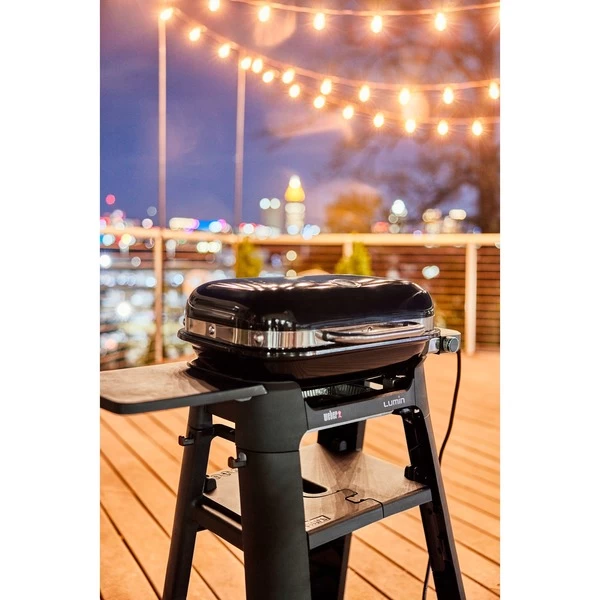 Weber Lumin Compact Elektrogrill Mit Stand – Bild 8
