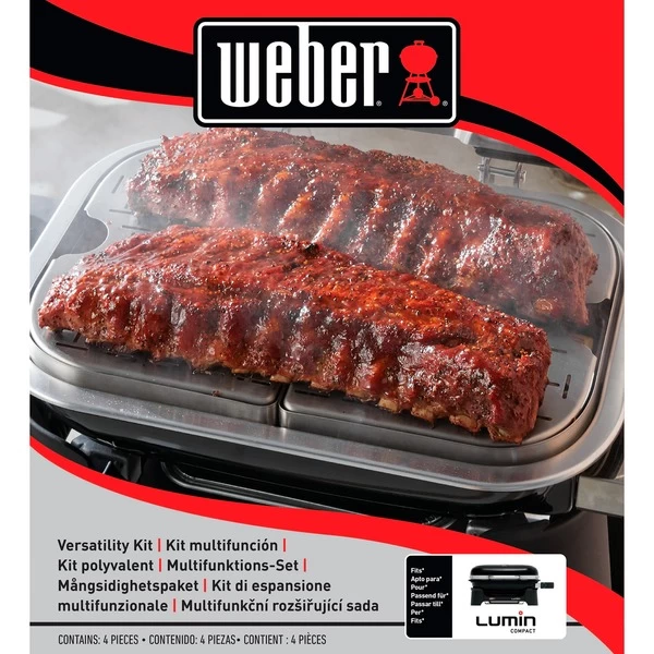Weber Multifunktions-Erweiterungs-Set Für Lumin Compact, Grillrost – Bild 2