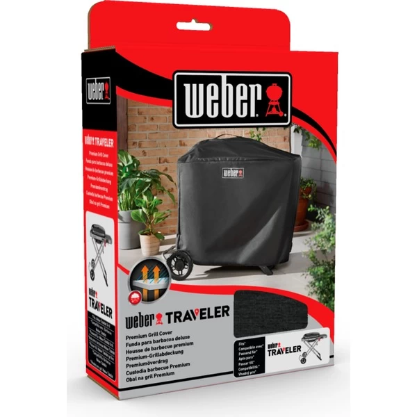 Weber Premium Abdeckhaube Traveler, Schutzhaube – Bild 4