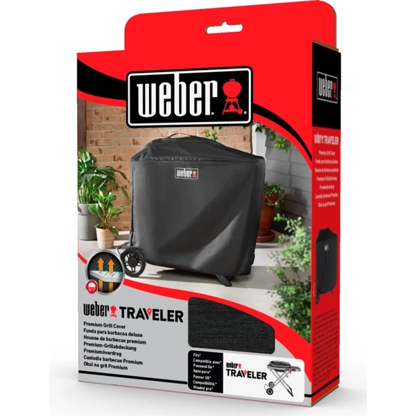 Weber Premium Abdeckhaube Traveler, Schutzhaube – Bild 5
