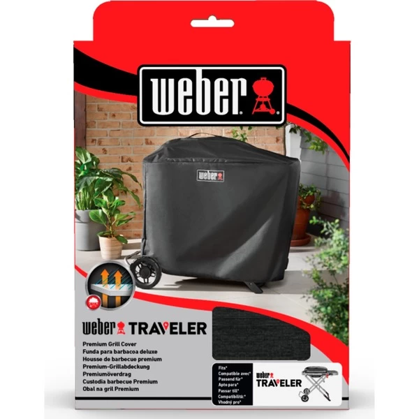 Weber Premium Abdeckhaube Traveler, Schutzhaube – Bild 6